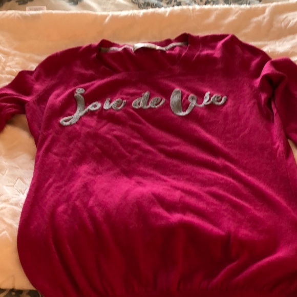 Light weight knit blend top by Summer & Sage top - Picture 2 of 4